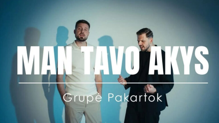 MAN TAVO AKYS